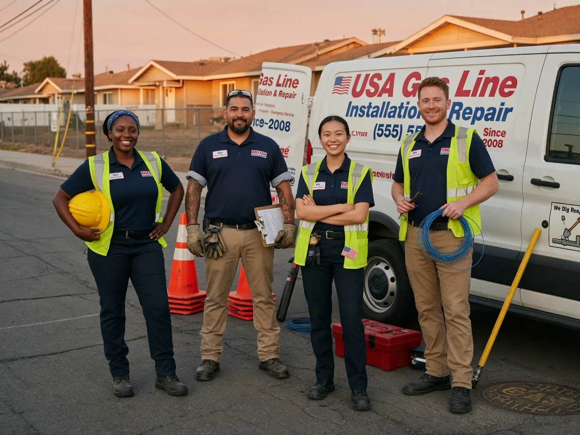 Gas Line Installation company in Hollytree, AL
